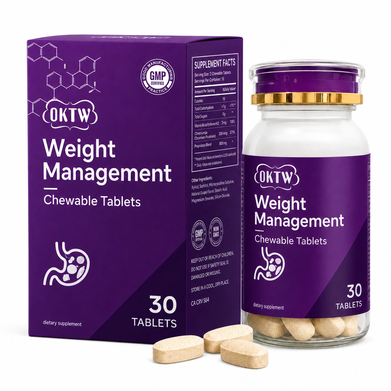 OKTW Weight Management Chewable Tablets