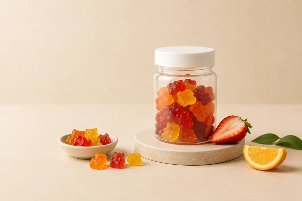Gummy supplement dosage form