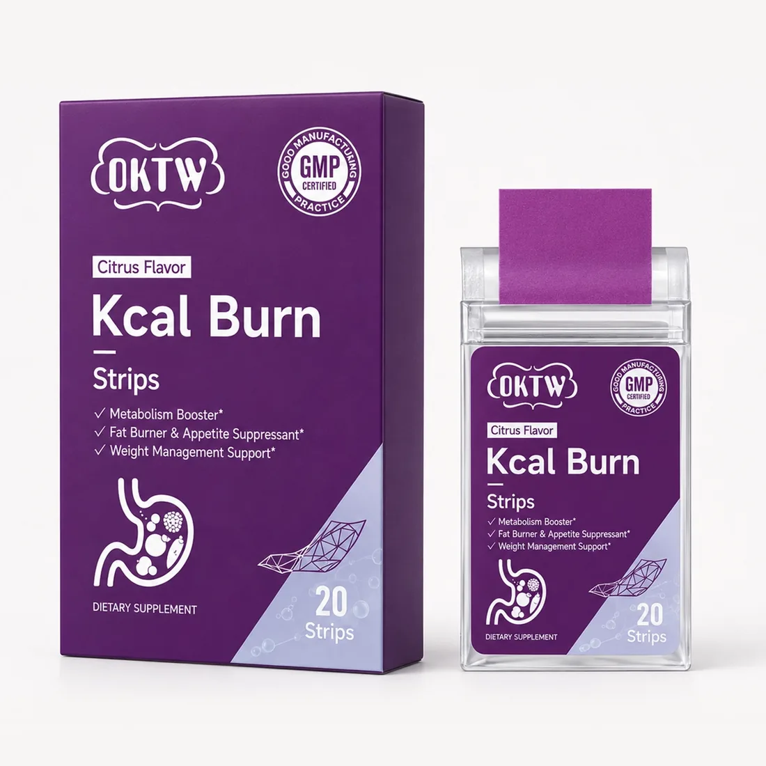 OKTW Kcal Burn Oral Dissolving Strips