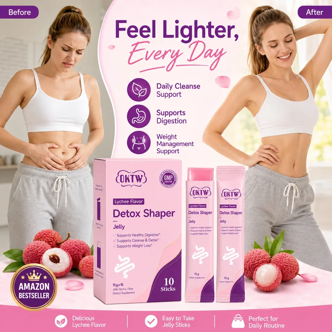 OKTW Detox Shaper Jelly Sticks Full set reference