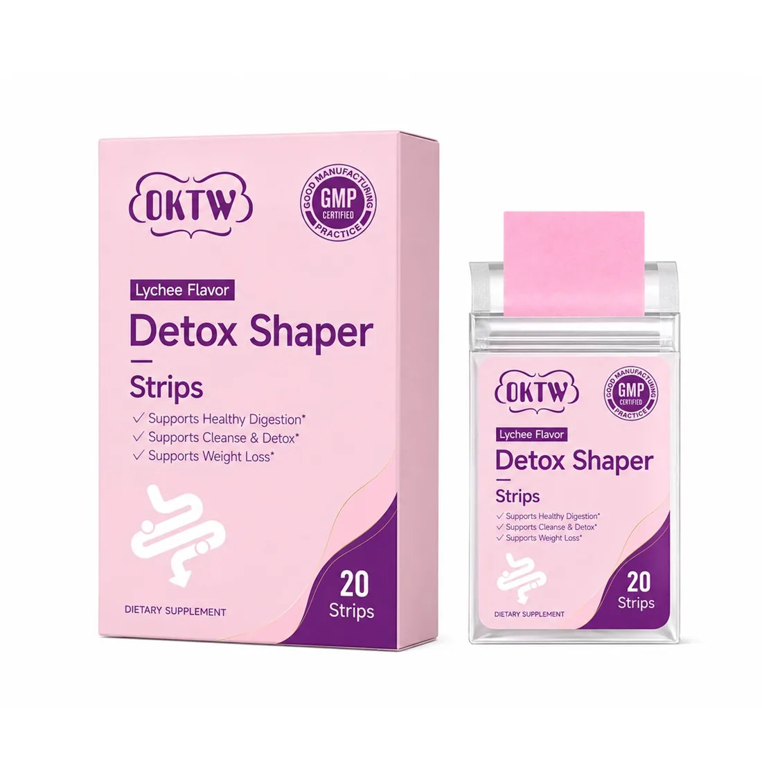 OKTW Detox Shaper Oral Dissolving Strips