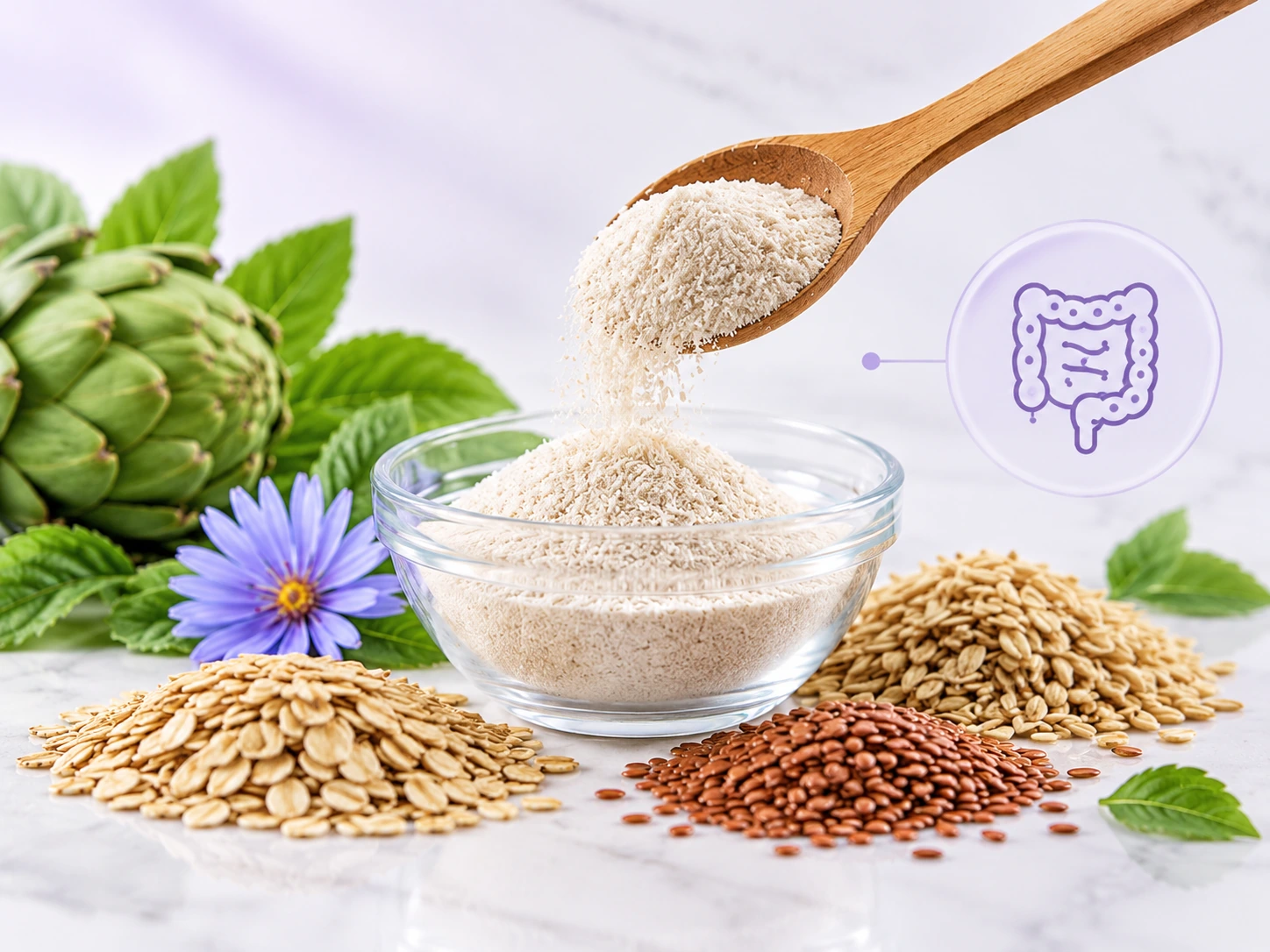 Fiber nutrition supplement concept